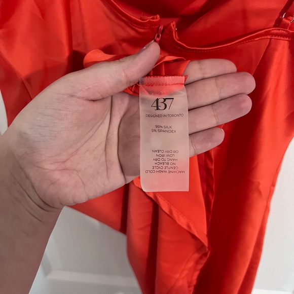 NWOT 437 The Mia Dress in Tango - Picture 4 of 4